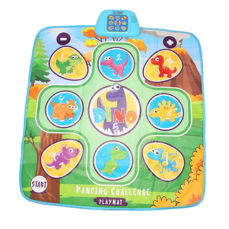 

Dance Mat Dance Mat Toys For Kids Dance Game Toy Adjustable Volume Dinosaur Dance Mat 3-10 Year Old Girl Boy Giftforkids