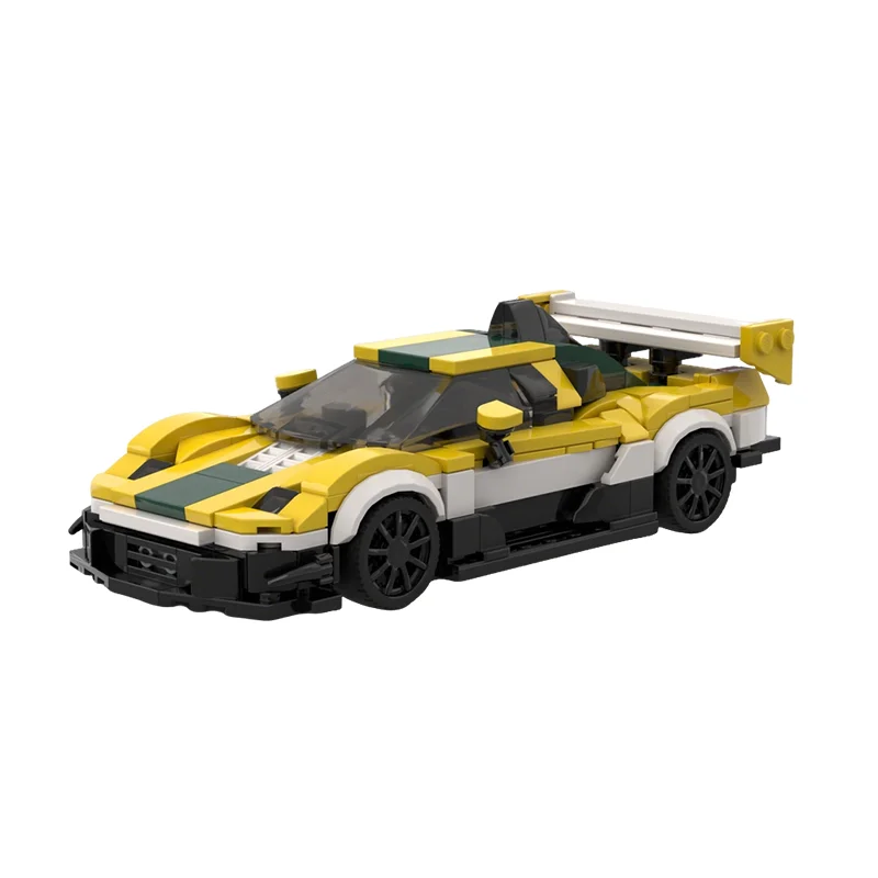Фото 427 деталей MOC 03' Team Takata DOME Honda NSX JGTC GT500 City Champions Модель игрушек Конструктор Строительные блоки Подарок на Рождество DIY №1