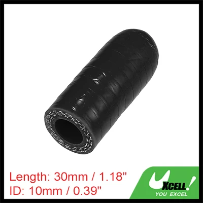 

UXCELL 6 мм-40 мм, внутренний диаметр 30 мм, длина, автомобильная силиконовая резиновая заглушка для шланга, усиленная силиконовая заглушка для обходной трубки, черная