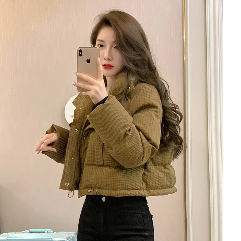 TFETTERS 2024 новое короткое пальто женское корейское свободное пальто-пуховик в стиле