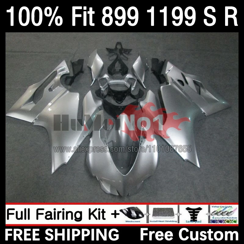 

Инъекция OEM для DUCATI 899 1199 S R Panigale 12 13 15 16 50No.10 899S 1199R 1199 S 2012 2013 2014 2015 2016 обтекатель cool Silvey