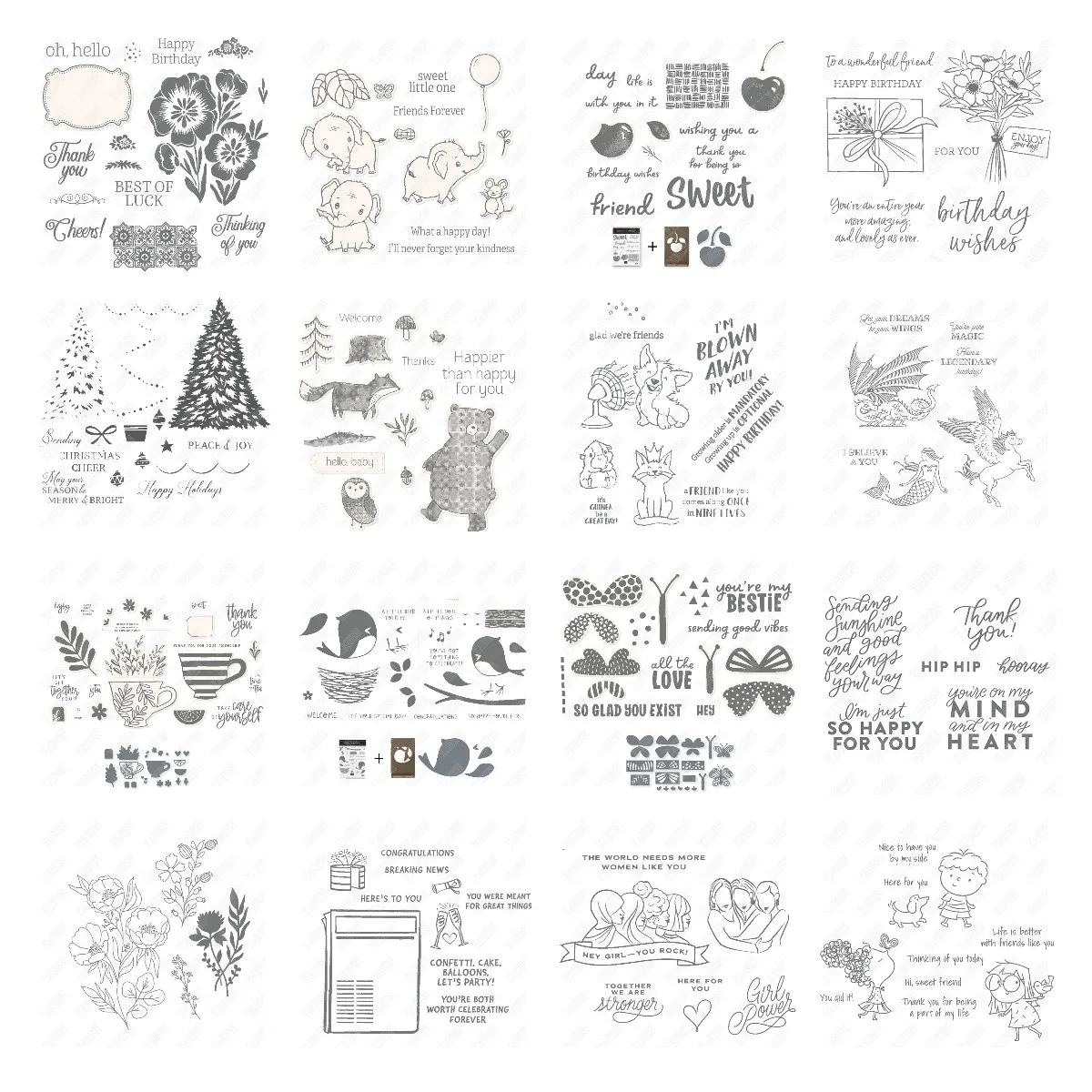 Debris Plant Flowers Metal Cutting Dies And Clear Stamps Scrapbooking Album Decoration Craft For DIY Greeting Card Making Hot