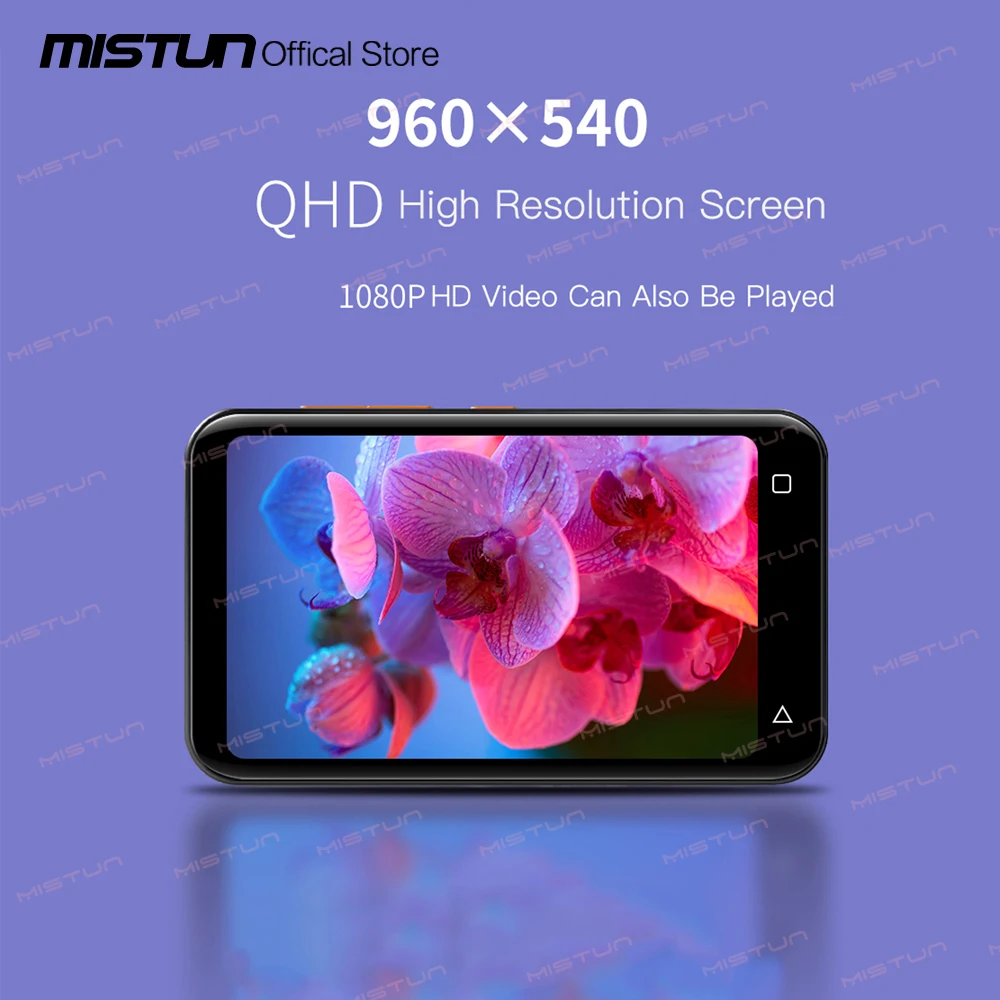 Новый беспроводной портативный Hi-Fi MP3-плеер 4 0 дюйма с высоким разрешением Bluetooth
