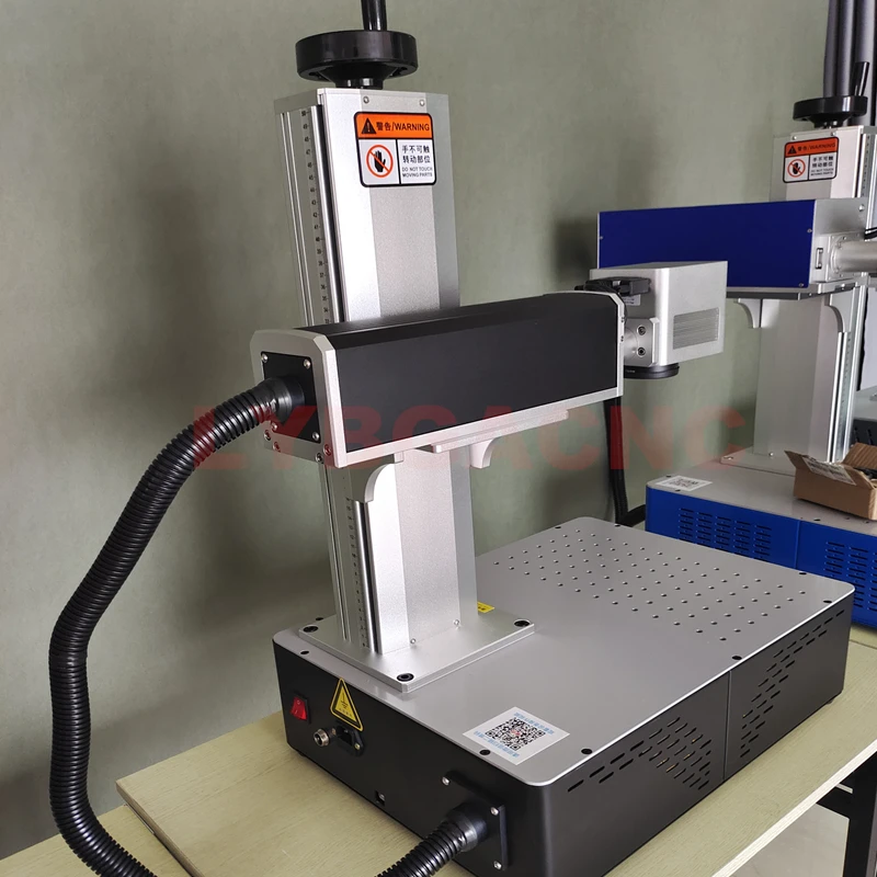 50 Вт Raycus настольный волоконный лазерный маркировочный станок 30 металлический