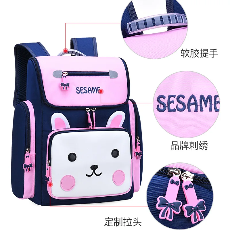 2022 New School Bags For Boys Girls Primary Student Shoulder Orthopedic Backpack Large Capacity Super Light Water Proof Mochilas