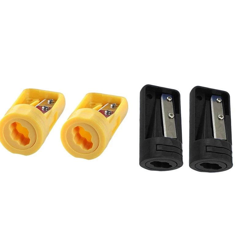 

2 Pcs Creative Multi-Functional Woodworking Pencil Sharpener, Candy-Colored Single-Hole Pencil Sharpener