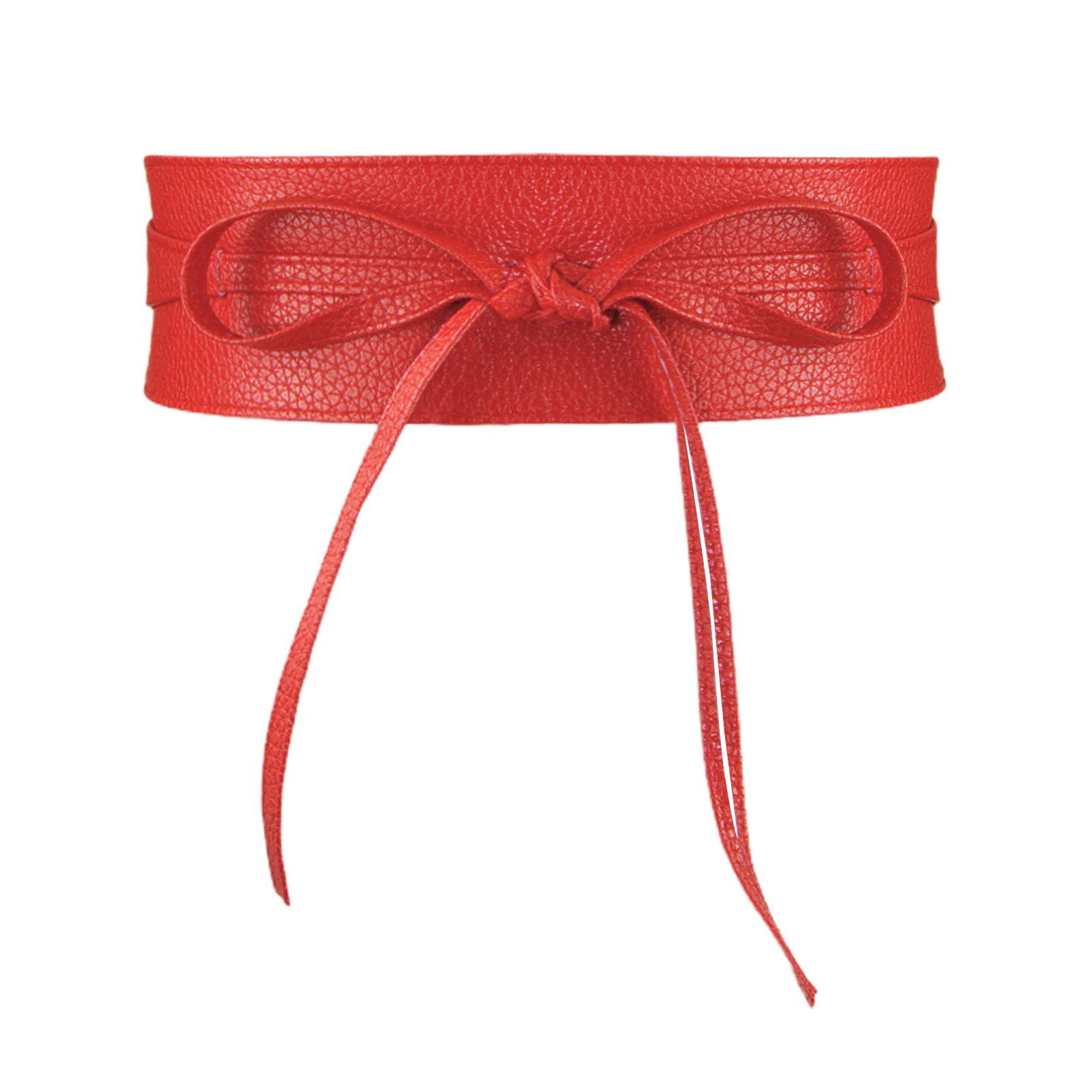 

PU Leather Bowknot Tie Dress Decor Belt Durable Portable Delicate Corset Wide Fashion Women Waistband Clothes Accessories Gifts