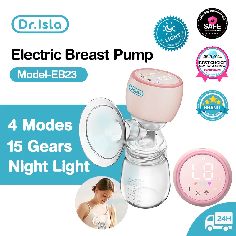 Портативные электрические молокоотсосы Dr. Isla для грудного вскармливания