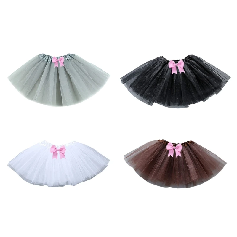 

New style Fluffys Gauzes Three-story Elastic Waist Botrtom Wearing Princess Style Outfits