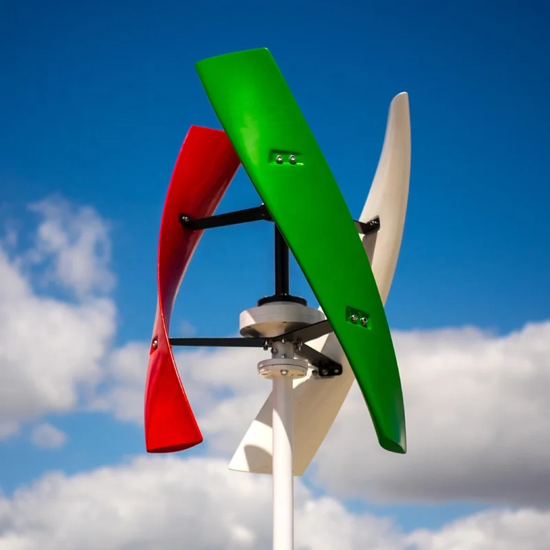 Домашний вертикальный генератор ветряной турбины VAWT с CE RoHS 1 кВт 2 3 5