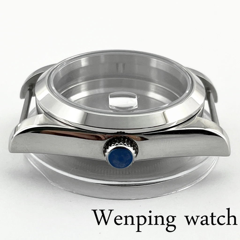 Часы с серебристым сапфировым стеклом 36 мм/39 мм