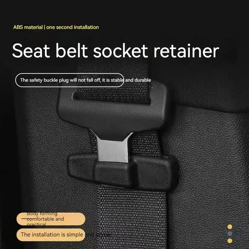 

1/2PCS Seat Belt Stabilizer Clip Universal Car Seat Belt Limiter Stabilizer Fastener Interior Decorative For All Car
