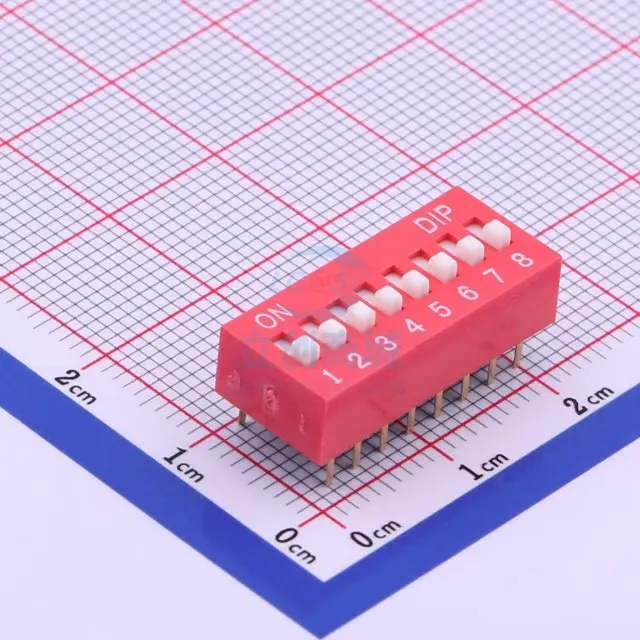 

free shipping 8PIN-2.54mm DS-08RP 10pcs