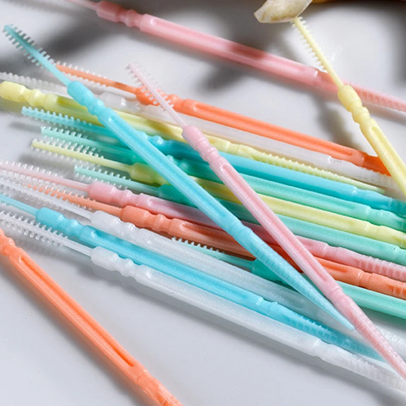 Зубочистки Пластиковые С Ершиком Купить