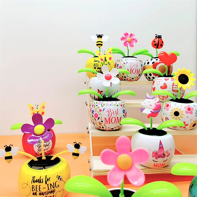 1 шт. декоративный плантатор на солнечной батарее