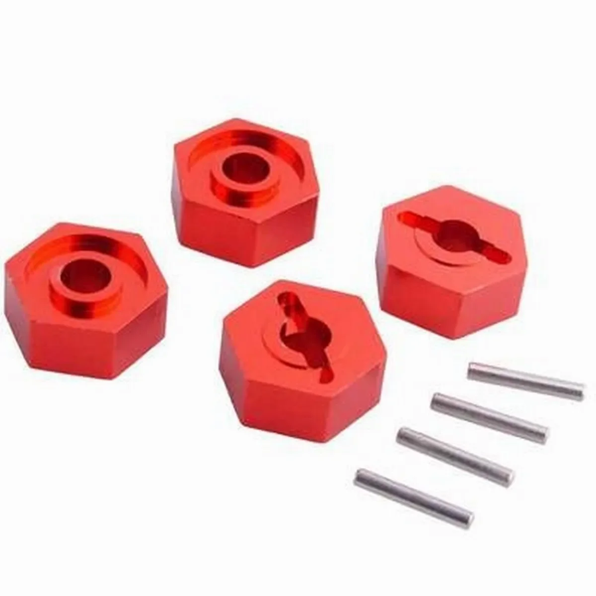 4 шт. металлический адаптер с шестигранным приводом на обод колеса толщиной 5 мм 12