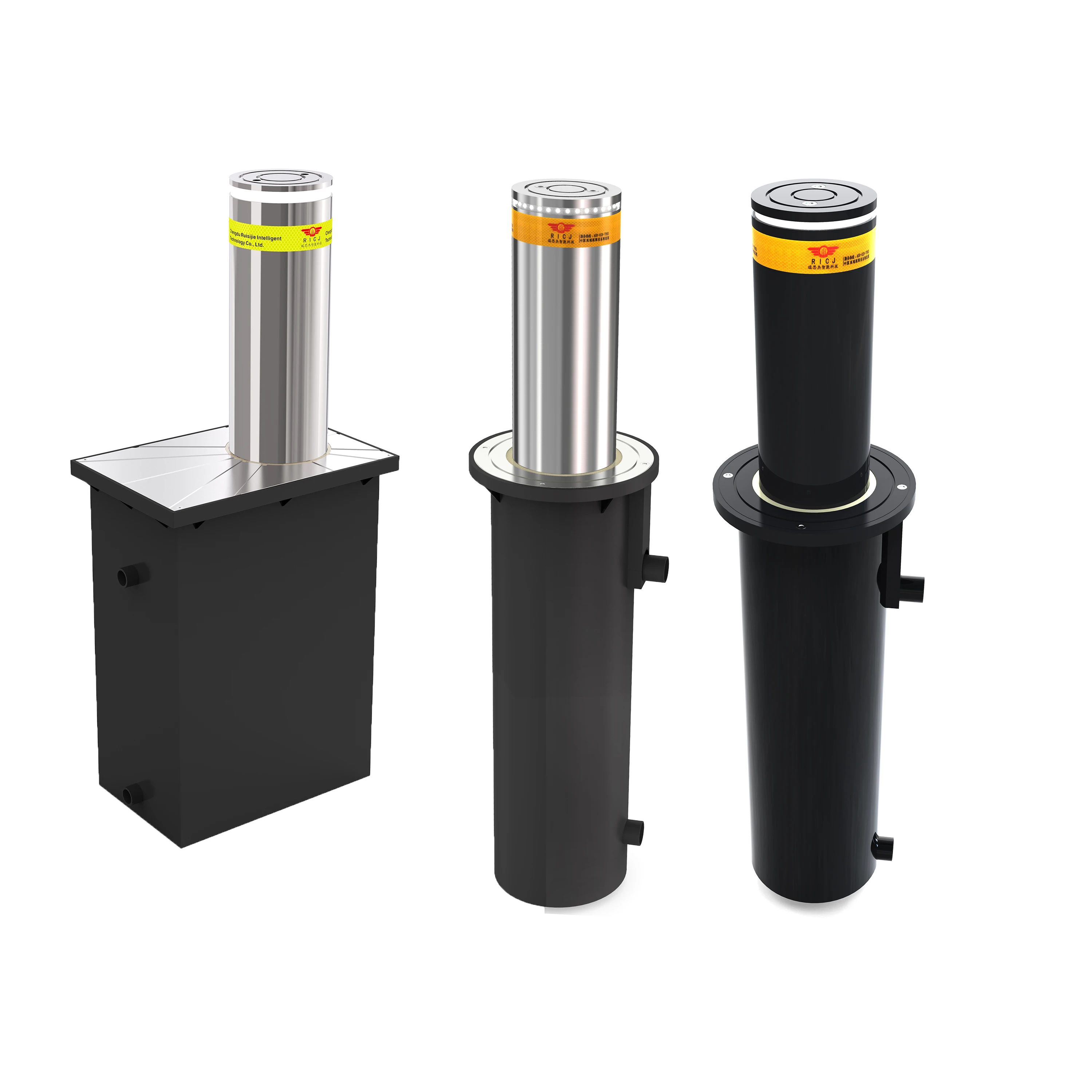 

Road Traffic Barrier Control Switch Anti-Collision Car Hydraulic Retractable Automatic Bollard