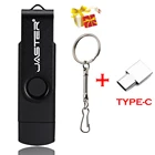 3 в 1 высокоскоростной USB флеш-накопитель OTG, флеш-накопитель 64 ГБ, 32 ГБ, адаптер 16 ГБ, Micro USB-накопитель, красное внешнее хранилище, Подарочный накопитель type-c