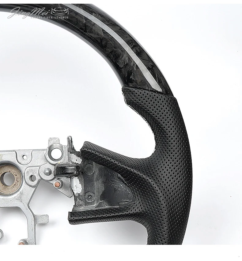 Автомобильный руль для Q50 Infiniti Q50s Lenkrad Exhasut Led Racing Кованый из углеродного волокна