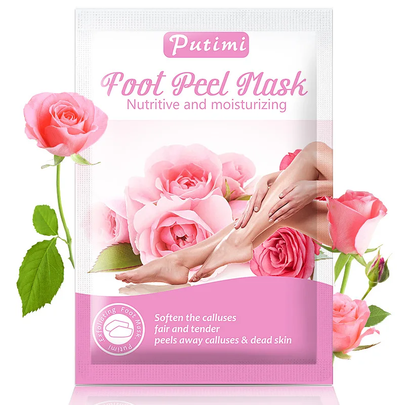 

Feet Exfoliating Foot Masks Pedicure Socks Exfoliation Scrub for Feet Mask Remove Dead Skin Heels Foot Peeling Mask For Foot Spa
