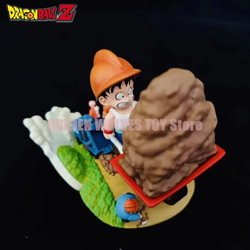 Dragon Ball Аниме Фигурка Гоку Криллин Мастер Роши Фигурки 10 см Копание ПВХ Статуя