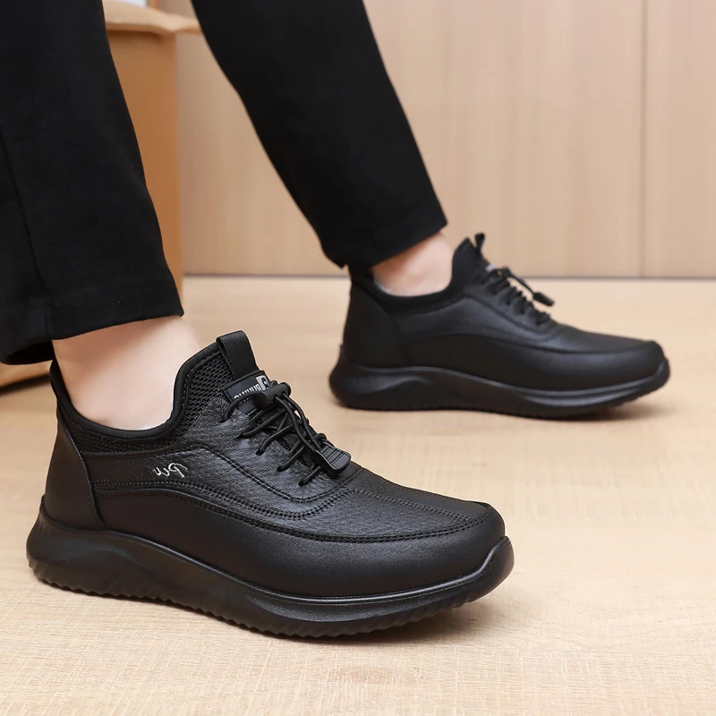 Зимняя мужская обувь. Старая пекинская тканевая Мужская обувь на хлопковой