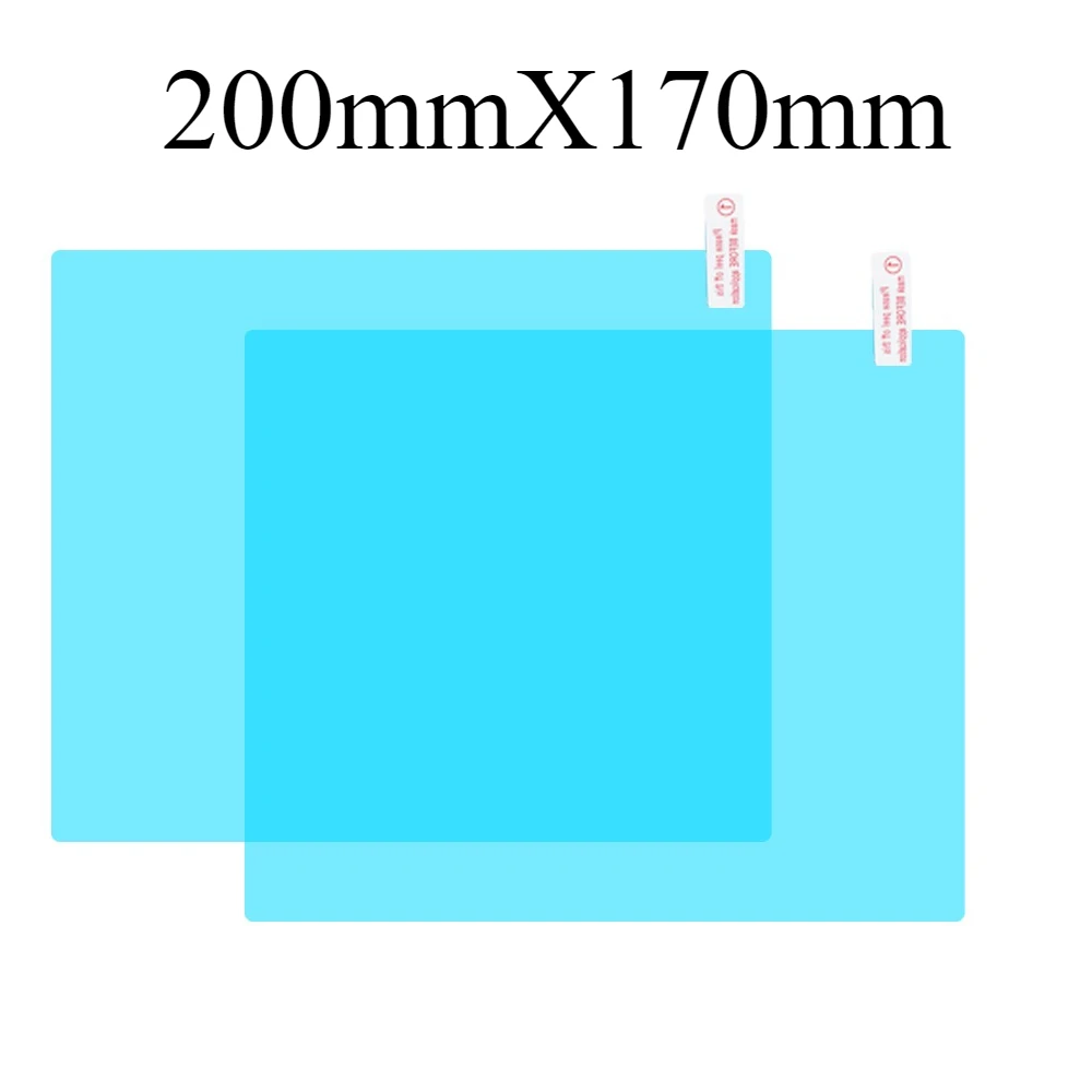 

Защитная пленка для зеркала заднего вида автомобиля, противотуманная, блики, непромокаемая, водонепроницаемая, зеркальная пленка, прозрачная нано-коратиновая наклейка на боковые окна, 2 шт.