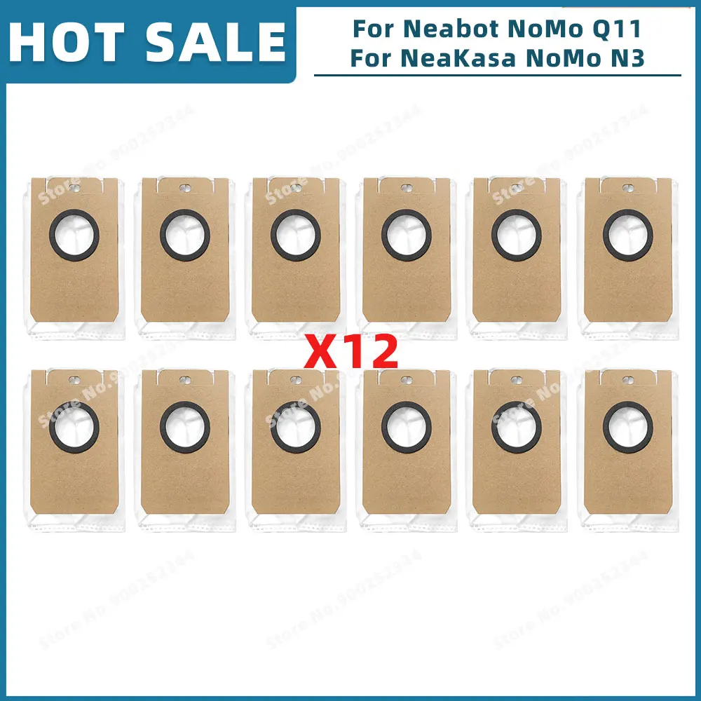 

Совместимость с Neabot NoMo Q11 RS0030W/NeaKasa NoMo N3, запасные части, аксессуары, основная боковая щетка, фильтр Hepa, швабра, мешок для пыли