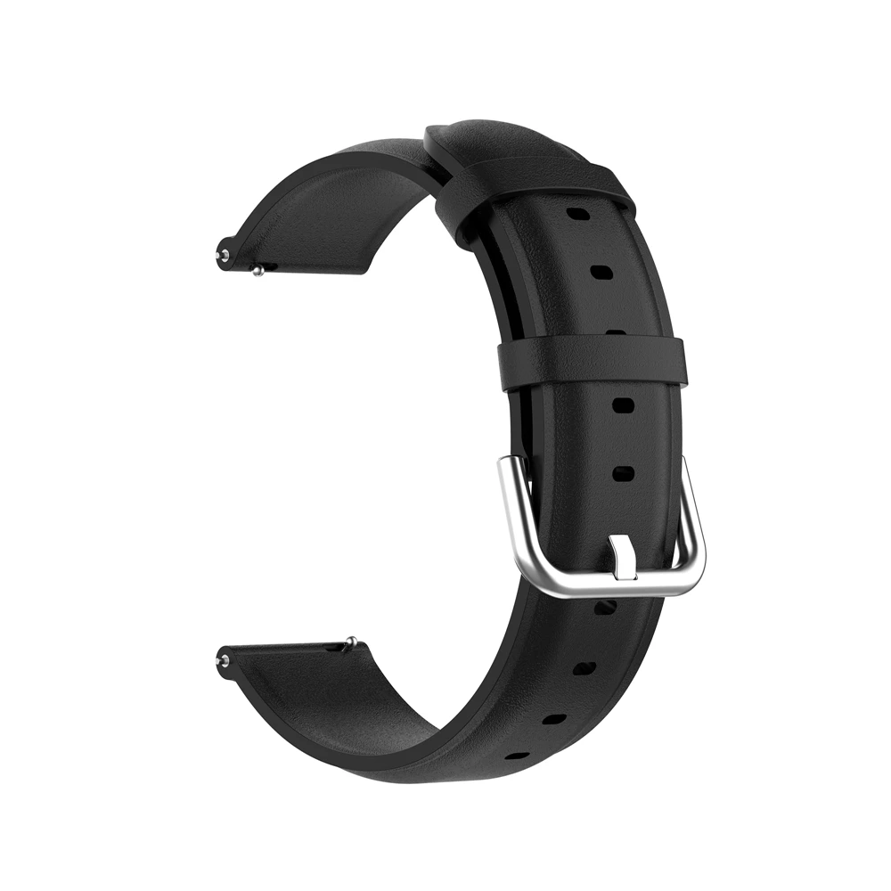 Leather Wrist Strap For Ticwatch Pro 3/3 GPS/Pro 2020 4G eSIM Smart Watch Band Replace Bracelets For Ticwatch E2/S2/GTX Correa