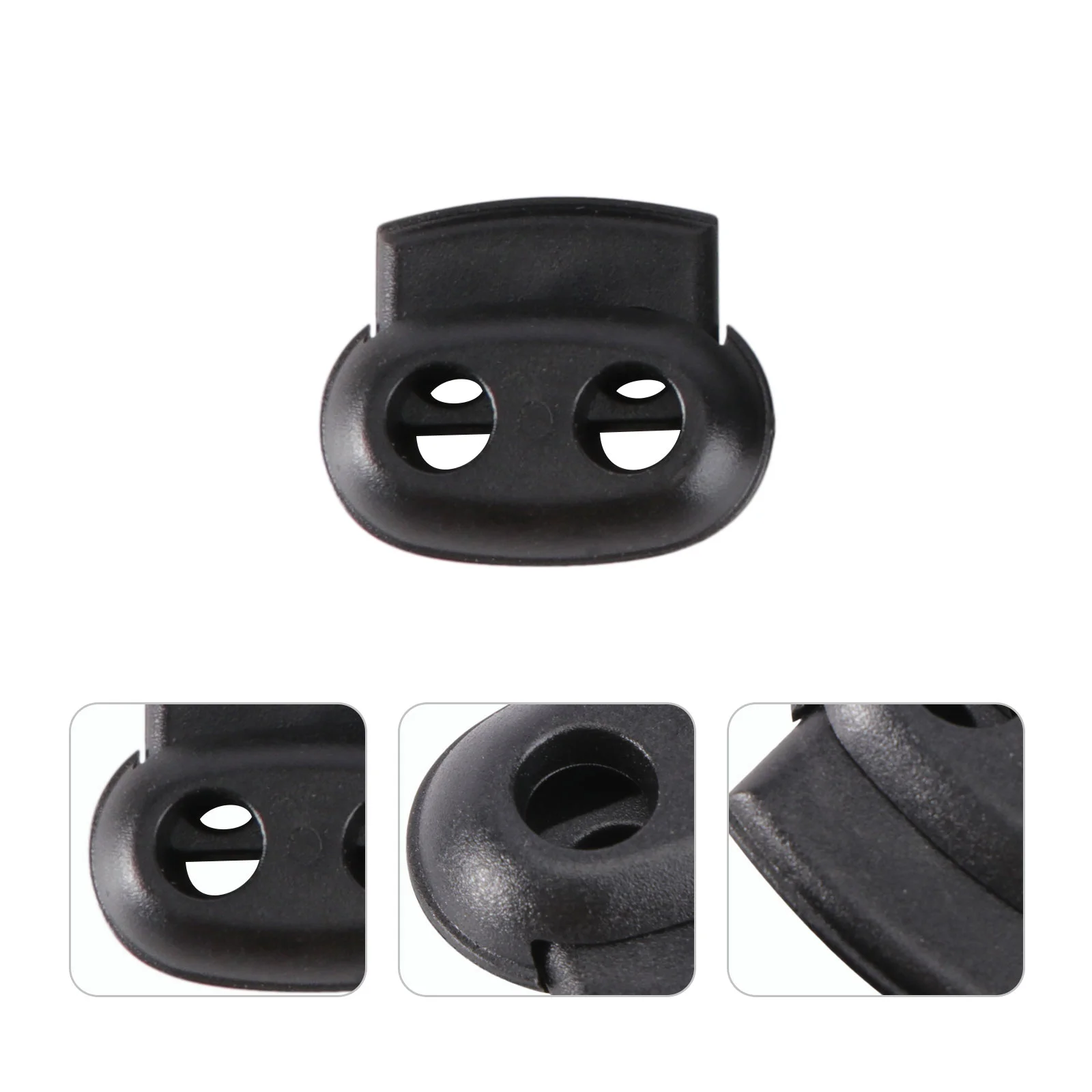 

Cord Stopper Toggle Lock Locks Spring Drawstring Hole Lanyarduniversal Stop String End Slider Luggage Rope Fastener Double Stops