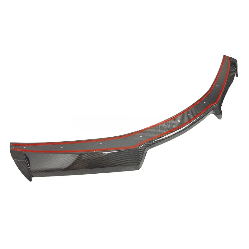 Новинка! Для Corvette C8 Z06 2023-2024 задний спойлер из углеродного волокна 5V5 стиль высокий