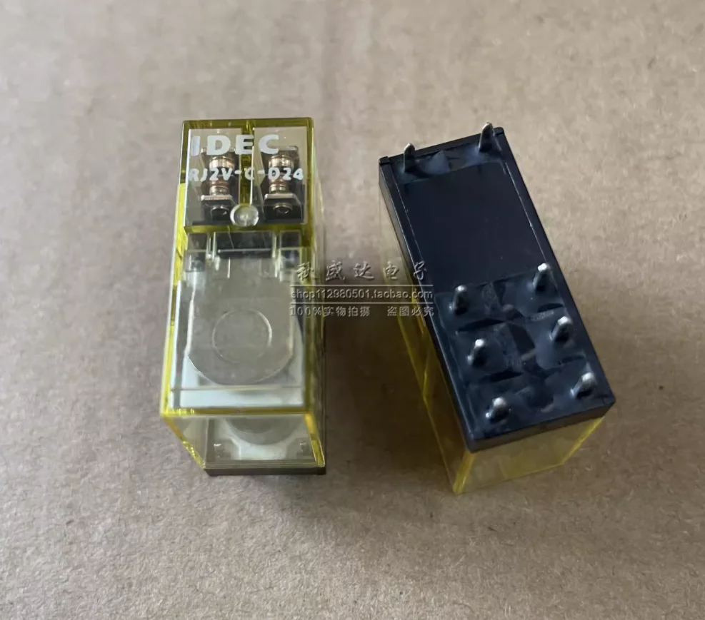 (5 шт.) IDEAC и пружинное выдвижное реле RJ2V-C-D24 двухоткрытое двухзамкнутое сварочное