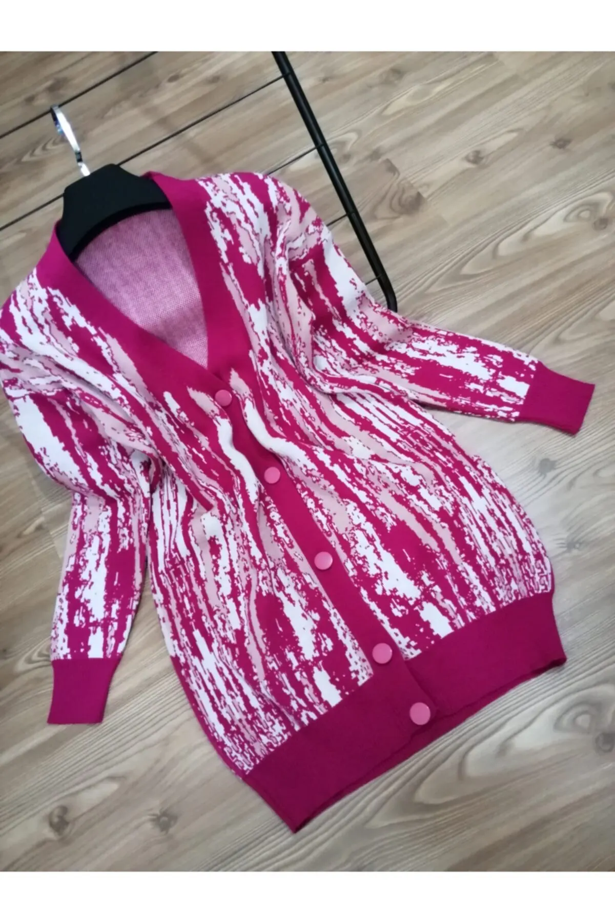 

Women's Cardigan Colorful Casual Knitted High Quality Fashion Cardigan Sweaters Loose Sweater Jumper