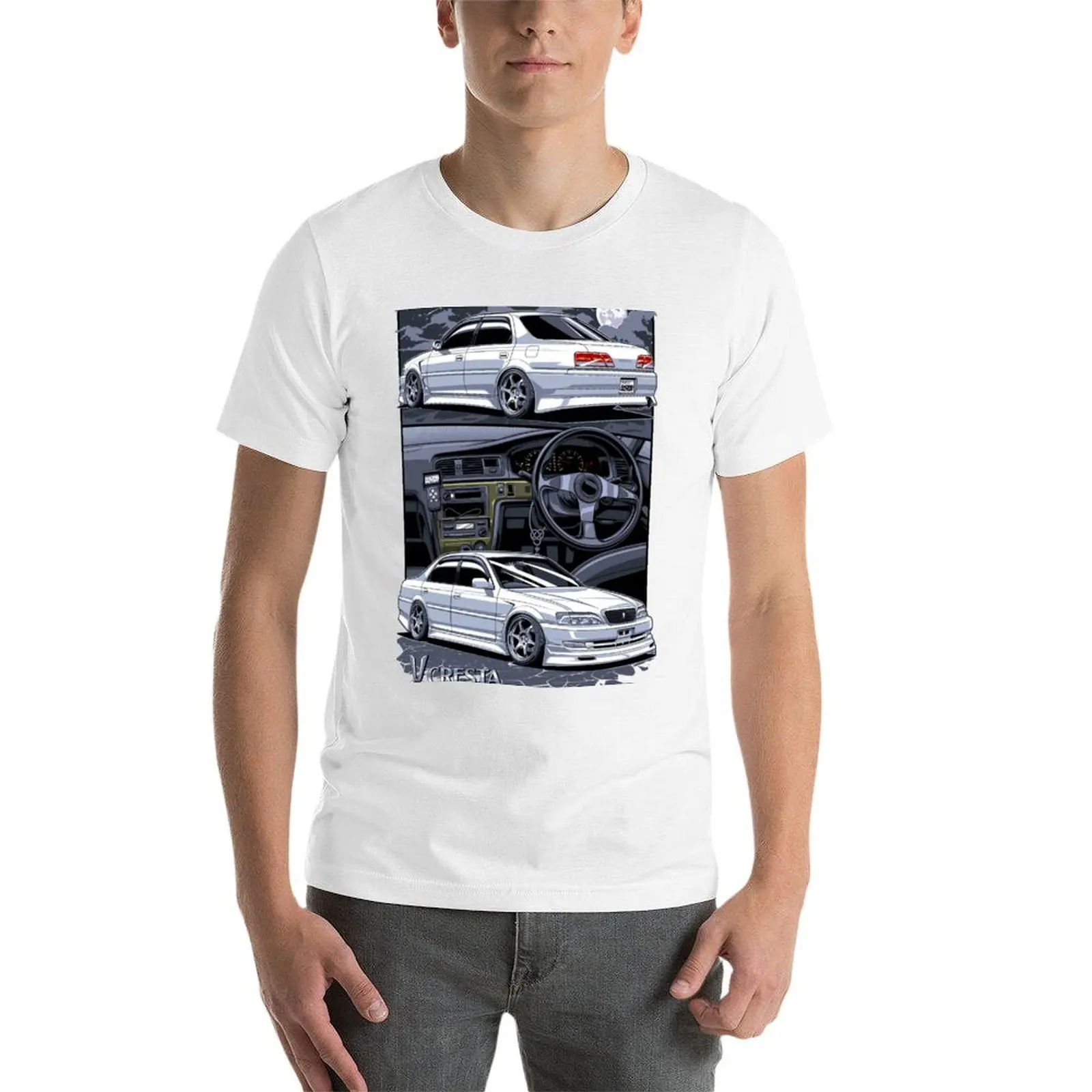 Футболка Toyota Cresta X100 ROULANT G Kuresuta уличная одежда забавная футболка мужская