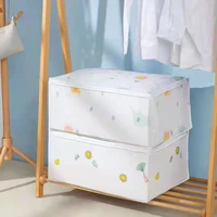 household quilt storage bag moistureproof wardrobe blanket clothes holder closet luggage organizer dampproof pillow sorting bags
