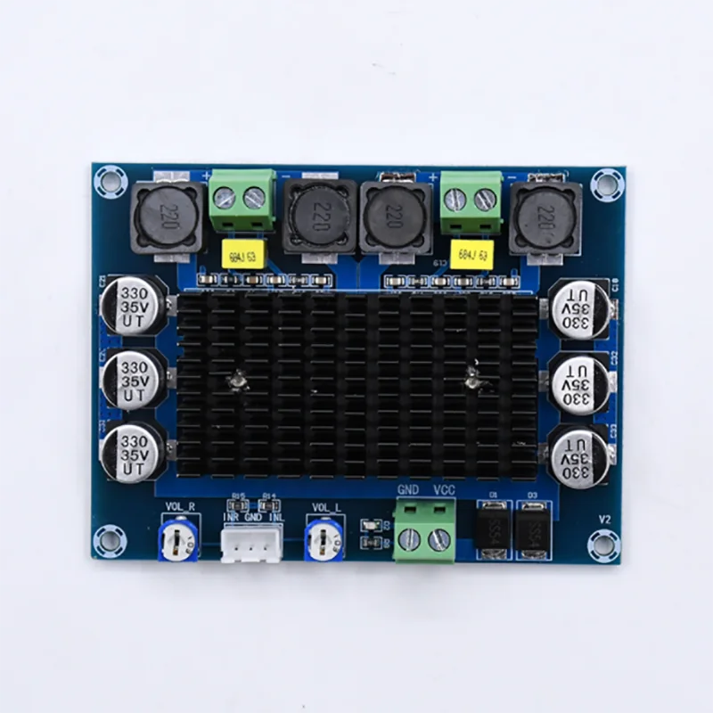 

XH-A113 Digital power amplifier board TDA7498 power supply 12-32V high-definition high-power dual 100W power amplifier module