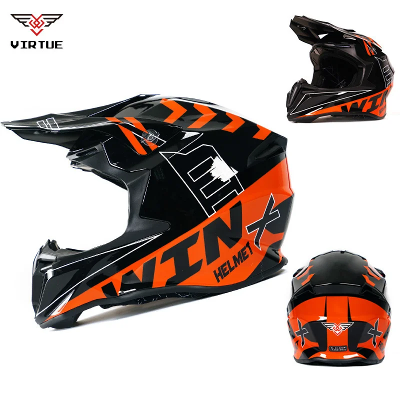 Motorbike Helm Full Face DOT Approved Full Face Motoracing bike downhillcycle Helmets For adults  Capacete Moto
