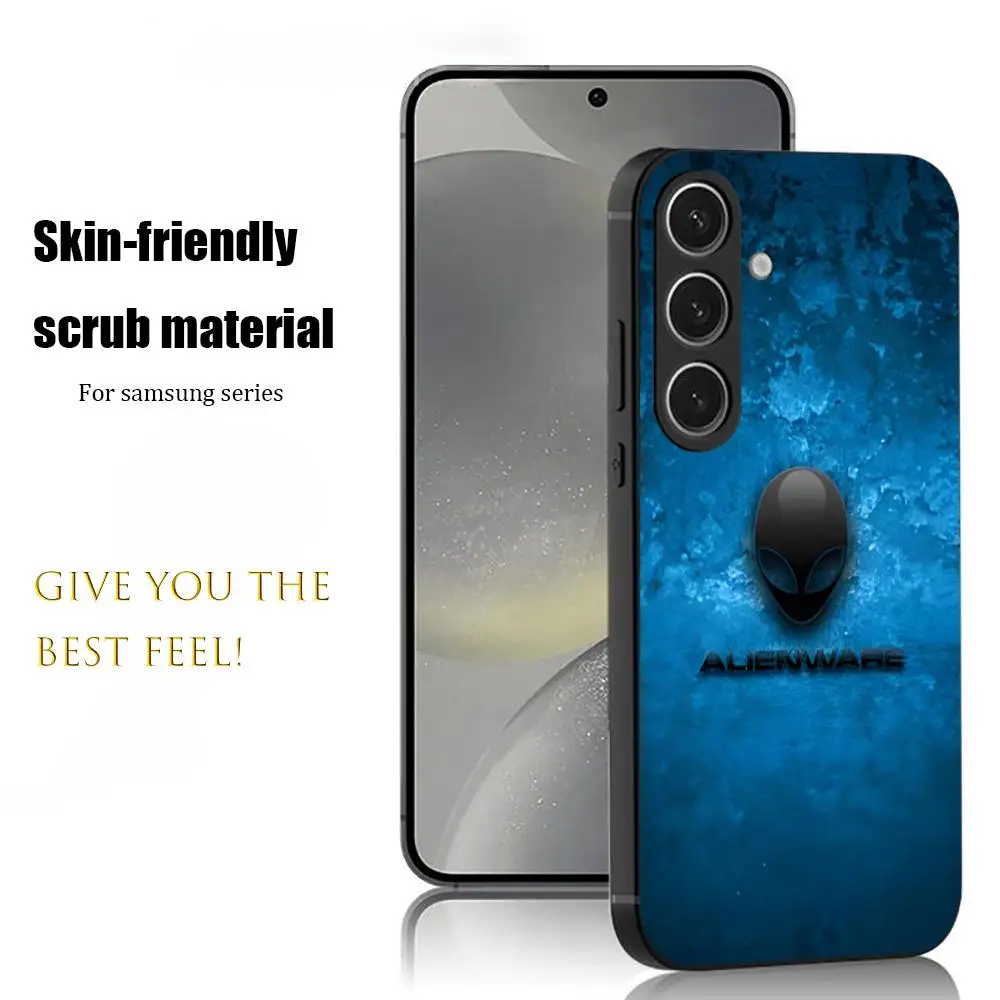 Cool computer A-A-ien-warES Phone Case For Samsung Galaxy S25 S24 S23 S22 S21 S20 Plus Ultra Note20 Soft Black