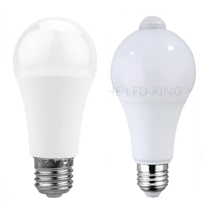 Светодиодная лампа с пассивным ИК датчиком движения 21 Вт 18 12 радара 110 В