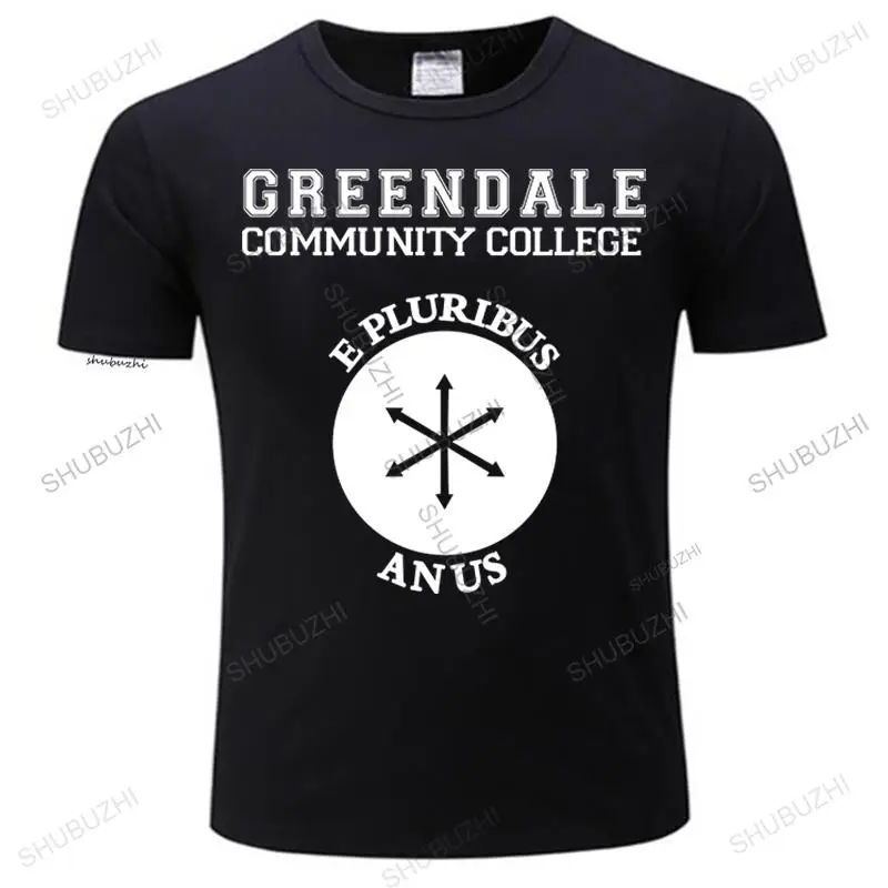 

Greendale Community College Series Comedy Funny streetwear vintage Tshirt Tee cotton tshirt men summer fashion t-shirt euro size