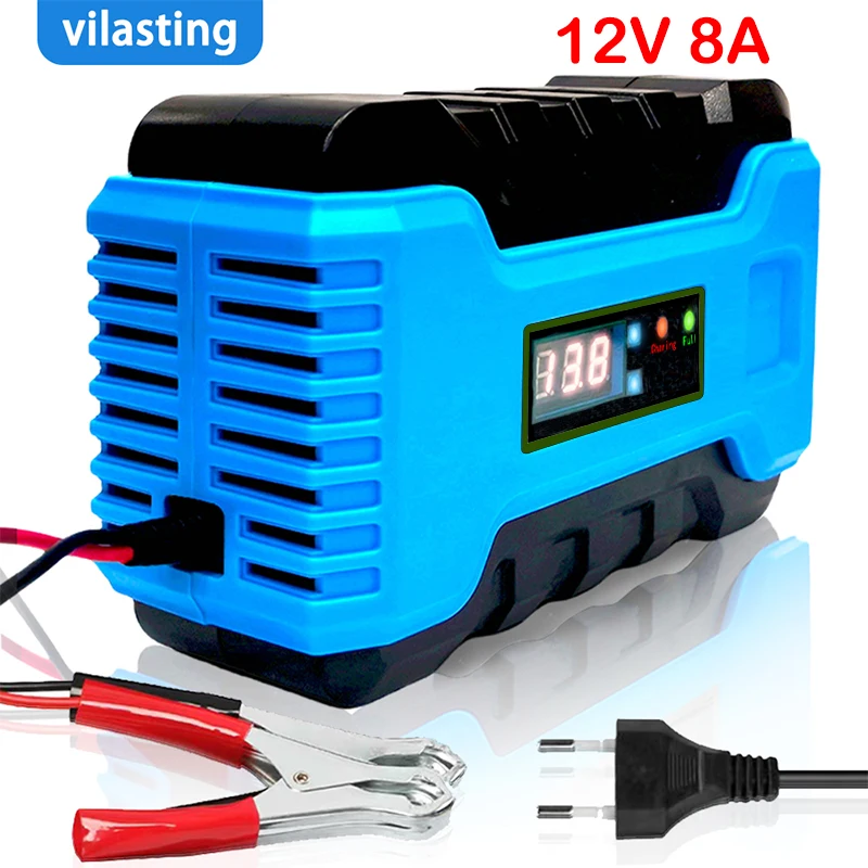 Зарядное устройство для автомобильного аккумулятора 12 В 8 А