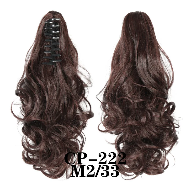 1 шт. синтетические волосы на заколке для наращивания волос конский хвост женщин