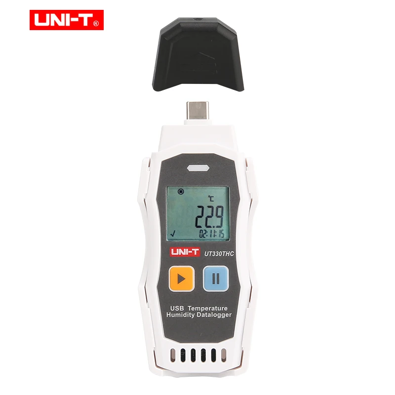 

UNI-T UT330THC Humidity Temperature Data Logger Digital Thermometer Hygrometer USB Recorder PC Software Mobile APP Analysis