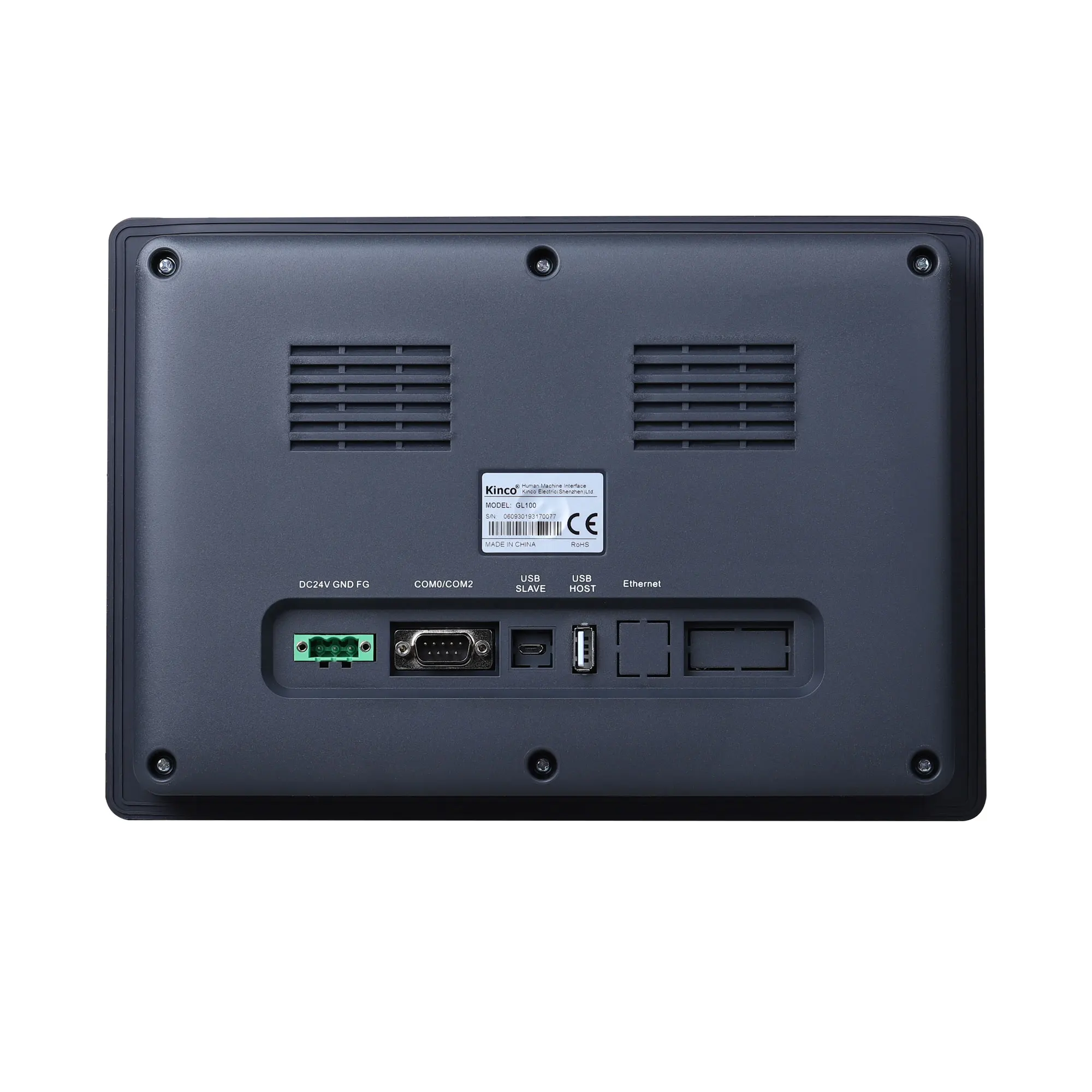 Фото Сенсорный экран HMI Kinco GL104E, 10,4 дюйма, 800*600, Ethernet, USB Host, новый человеко-машинный интерфейс, COM0, RS232, COM2: RS422, RS485 №3