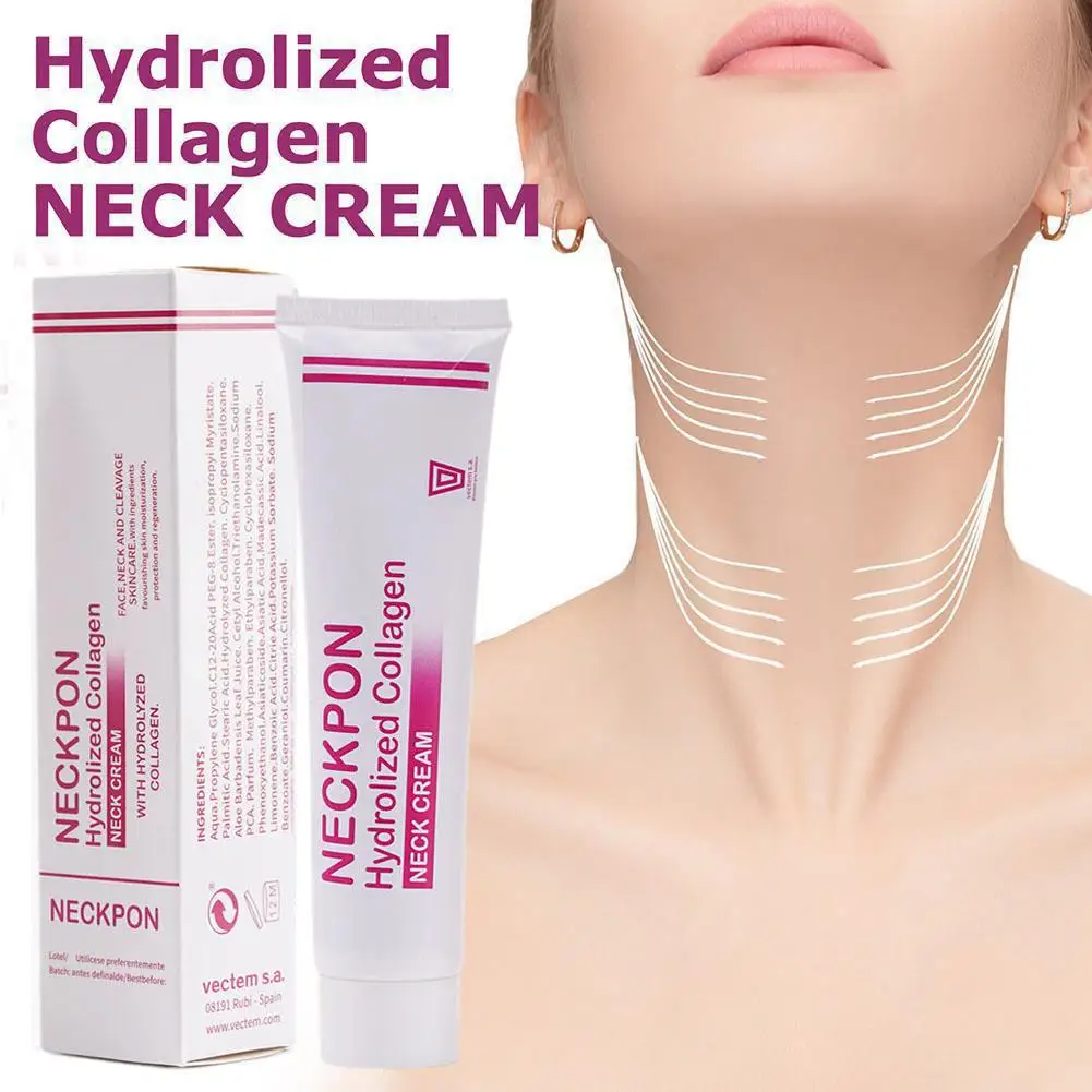 

40g Neck Firming Rejuvenation Cream Anti-wrinkle Tone-up Firming Care Whitening Neck Moisturizing Skin Serum Neck Beauty I2e4
