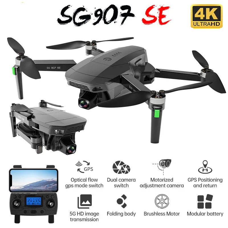 ZLL SG907SE Drone 4K GPS Profesional 5G WiFi Dron With Brushless Motor Smart Follow RC Quadcopter VS SG907 Max SG 906 Pro2