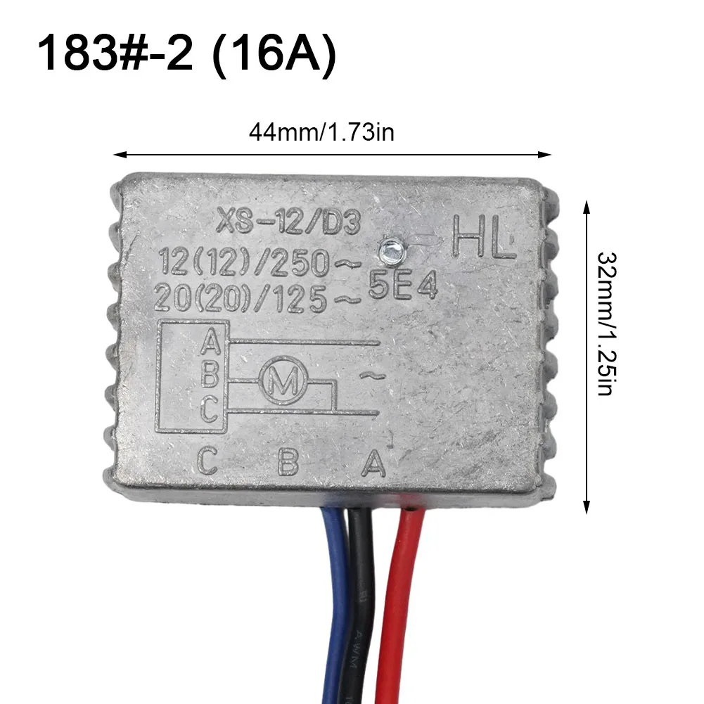 

230V To 20A Retrofit Module Soft Start Current Limiter AC Power 16A 12A 20A 25A 15A For Brushed Motors Power Tool Accessories