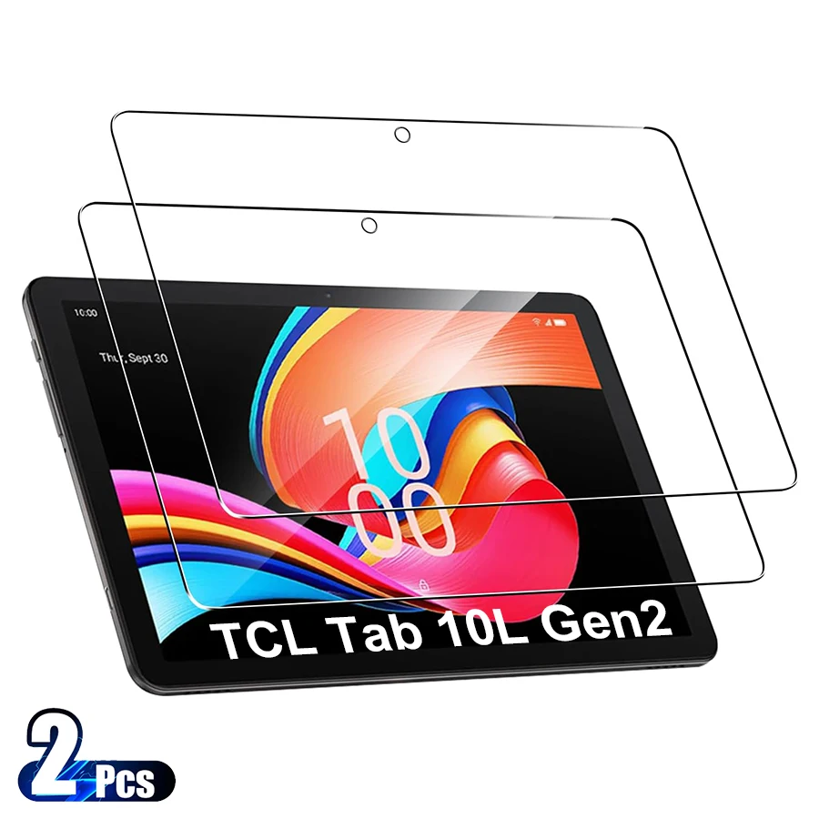 Фото 2 шт. для TCL Tab 10L Gen 2, защитная пленка из закаленного стекла 10,1 дюйма, 9H, планшет HD, защитная пленка от царапин №1