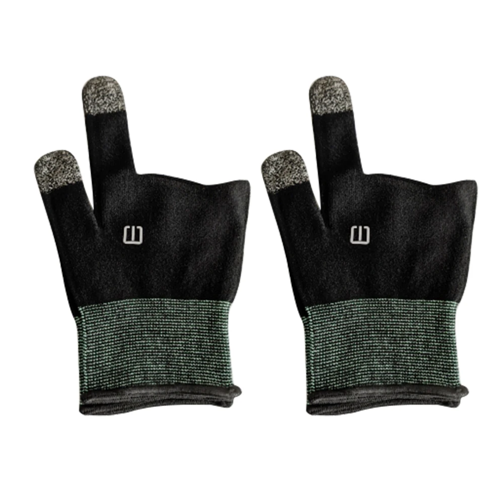 

2pcs Touch Screen Gaming Finger Gaming Thumb Sleeve Gloves Cover Thumb Sleeve Gloves for PUBG Mobile Game