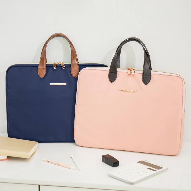 14inch Laptop Bag Case Waterproof Notebook Bag for Computer Shoulder High Quality Handbag Briefcase Bags Multifunction Tote